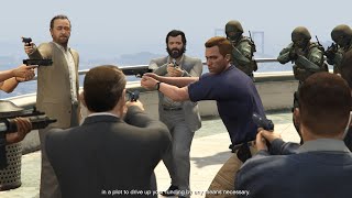 GTA 5 RDE 40 The Wrap Up Mission Kortz Center Shootout With FIB IAA Merryweather [upl. by Jeannine8]