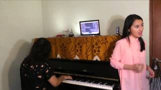 Cinta Datang Terlambat Maudy Ayunda cover by Memes Prameswari ft Sofia Widya Kezia [upl. by Ahseki]