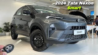 2024 Tata Nexon Smart Price amp Features ❤️ Tata Nexon Base Model 2024 [upl. by Ahsial884]