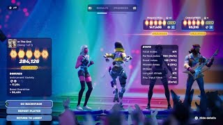 Fortnite Festival In The End Drums FC X [upl. by Ycnalc36]