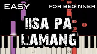 IISA PA LAMANG  LYRICS   JOEY ALBERT  SLOW amp EASY PIANO [upl. by Stoat]