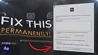 HOW TO FIX AFTER EFFECTS LAGS amp CRASHES [upl. by Adlesirc]