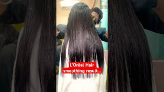 L’Oréal hair smoothing hair shorts shortvideo hairsmoothingtreatment loreal [upl. by Qerat]