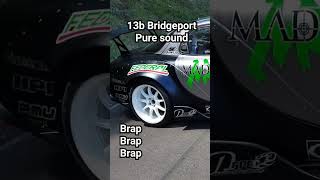 13B bridgeport pure sound 13b bridgeport brap rotaryengine rx7 fd3s [upl. by Kruger815]