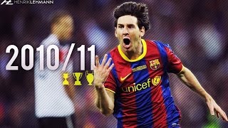 Lionel Messi ● 201011 ● Goals Skills amp Assists [upl. by Annauqahs175]