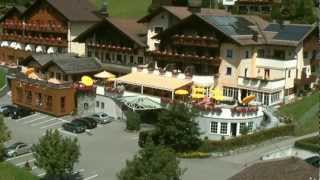 Bergpanorama Wellnesshotel Zamangspitze Montafon HD [upl. by Eillime]