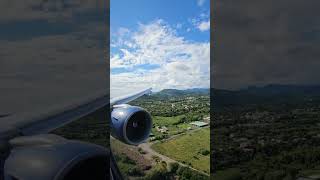 Touchdown St Lucia aviation britishairways travel carribbean ge90 holiday [upl. by Morley96]