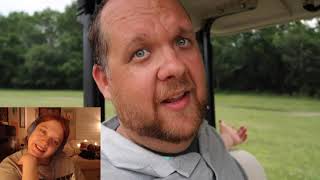 Joe Falls Out of the Golf Cart By Larrys Lounge Reaction [upl. by Dorreg]