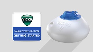 Vicks Warm Steam Vaporizer V150  Getting Started [upl. by Marya]