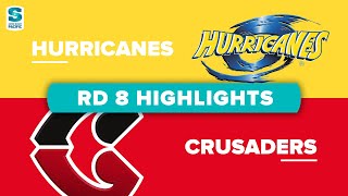 Super Rugby Pacific  Hurricanes v Crusaders  Round 8 Highlights [upl. by Ahsaya627]