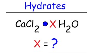 How To Find The Empirical Formula of a Hydrated Ionic Compound [upl. by Ilecara]