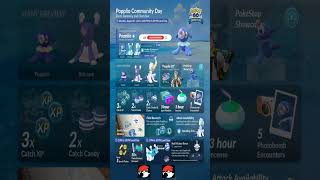 Popplio Community day pokemongo [upl. by Aubin]