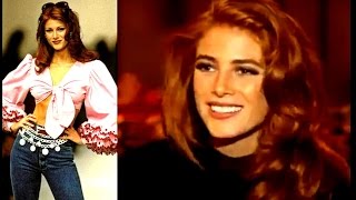 Supermodel Angie Everhart ⭐ Interview 1992 [upl. by Atniuq74]