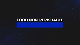 2 Food Non Perishable VO [upl. by Coombs242]