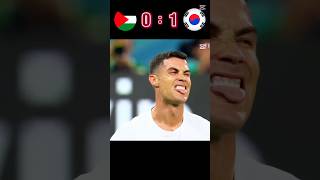 Palestine vs South Korea  21 imaginary World Cup 2030 shotrs football youtube ronaldomessi [upl. by Maletta]