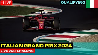 F1 Live Italian Grand Prix 2024 Qualifying Watchalong [upl. by Ahtelra156]