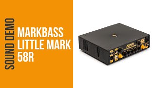 Markbass Little Mark 58R  Sound Demo no talking [upl. by Brunhilda]