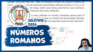 Prova do CMTI São Luis 2023 do 6 ano  Questão 18  📝 Sistema de numeração romana [upl. by Cirdet36]