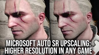 Microsoft Auto SR Tested AI Upscaling For Every Game But How Good Is It [upl. by Atiekan197]