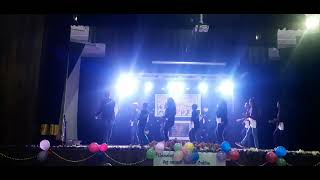 Rythem of heart dancing group performing with wosanda කස්තුරි සුවදට song [upl. by Annekahs]