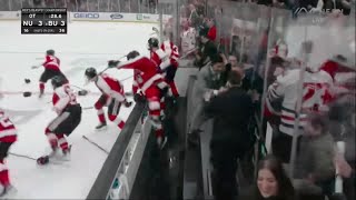 NORTHEASTERN WINS BEANPOT 2024 LAST 30 SECONDS OF OT [upl. by Carlos74]