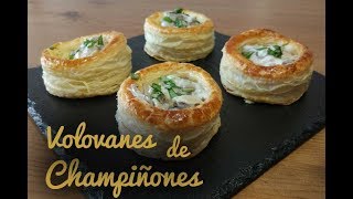 VOLOVANES DE CHAMPIÑONES [upl. by Feldstein776]