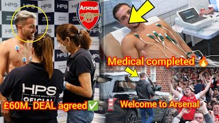 Breaking News✅arsenal agreed £60M DEAL✍️nobody expects😲 Medicals ongoing🔥 arsenal transfer today [upl. by Kcerb]