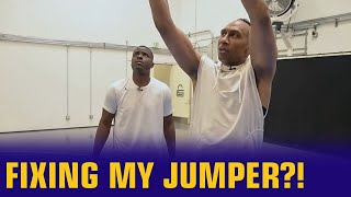 Stephen A trains with Lethal Shooter [upl. by Andromede]