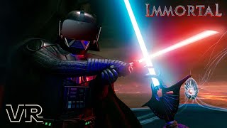 Playing Vader Immortal Episode III on Oculus Quest VR [upl. by Helga702]