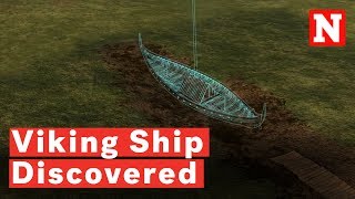 Giant Viking Ship Discovered In Farmers Field [upl. by Carmelita]