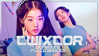 TWIXTOR CLIPS 4K WONYOUNG PHOTO SHOOTS [upl. by Ainak674]