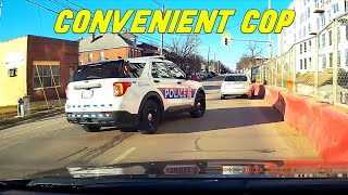 BEST OF CONVENIENT COP  Drivers Busted by Police Instant Karma Karma Cop Justice Clip Road Rage [upl. by Wanyen911]