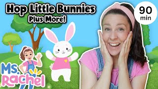 Hop Little Bunnies Hop Hop Hop  More Ms Rachel Nursery Rhymes amp Kids Songs [upl. by Mayce]