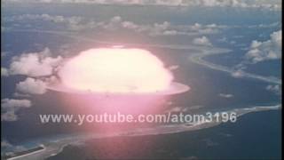 HD 1946 atomic bomb test operation crossroads Able shot in color [upl. by Steele]