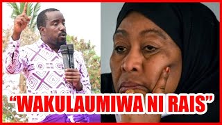 ACT WAZALENDO WAMVAA RAIS SAMIA UPINZANI TUquotUNGANE KUMKABILI quotNITAKUFA KWA RISASI MSILIE [upl. by Tamanaha]