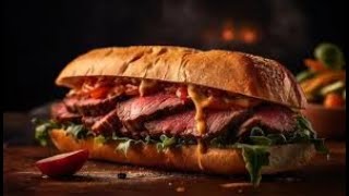 Easy amp Juicy Roast Beef Sandwich Recipe  Quick Lunch Idea [upl. by Schroer]