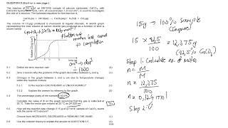 REACTION RATE EP 02  GRADE 12 [upl. by Krystalle]