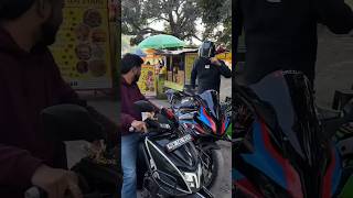 125 lakh ki helmet etna mahnga😱 helmet BMW S1000RR lauded exhaust vlog s1000rr motovlog zx10r [upl. by Dihaz]