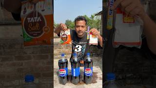 Pepsi Vs Mentossaltbaking soda konsa jada risetion hoga  Bengali mini blog shorts 😱 [upl. by Naawaj]