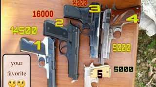 Top 5 pistols [upl. by Nwahsel358]