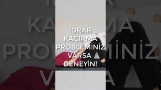 İdrar kaçırmamak için egzersizler 2 aktifizyo fiziktedavi idrarkaçırma kegel [upl. by Evvy]