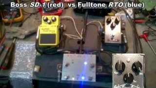 Boss SD1 vs Fulltone RTO [upl. by Kcyred624]