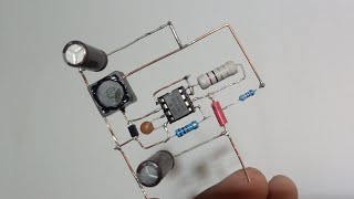 mc34063 buck converter Step down DC to DC menurunkan tegangan 12V ke 5V dc [upl. by Secundas]