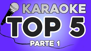 Los MEJORES KARAOKES  Parte 1 [upl. by Thomey494]