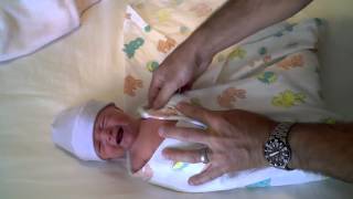 How to adorably swaddle your newborn baby [upl. by Thacher]