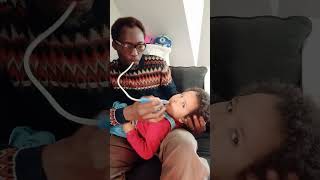 How to remove catarrh from babies nose catarrh nosefrida baby snotsucker nasalwash shortsfeed [upl. by Oletha]