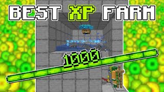 Minecraft 121 BEST XP FARM  50 Levels in 4 minutes  Tutorial [upl. by Christianity]