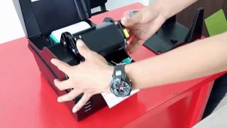 Unboxing dan Pemasangan Printer Barcode Postek C168 [upl. by Pruter230]