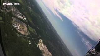 Airbus A350 Flying Display From The Cockpit [upl. by Llertnac]