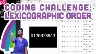 Coding Challenge 352 Lexicographic Order [upl. by Mcconnell]